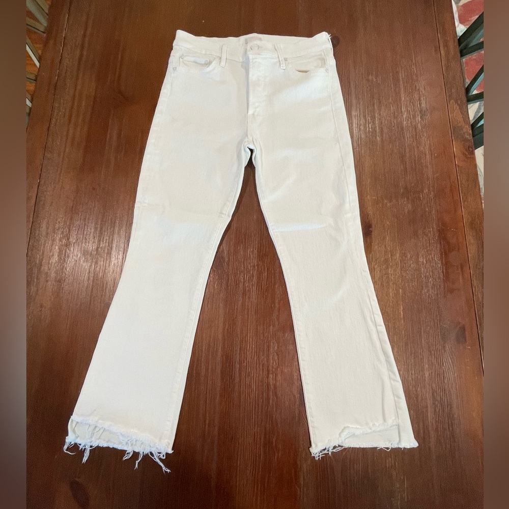 MOTHER | The Insider Crop Step Fray | 30